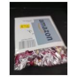 Glitinsel Burgundy 24 Pcs Velvet Bows Christmas Tree Ornaments Valentines Day Bows Decoration for Garland Home Coquette Wedding Decor (9 x 13 Inch,Width of 5/8\")