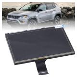 7\" uconnect Touch Screen Digitizer LCD Monitor Radio Navigation Compatible with Jeep Compass 2017 2018 2019 2020 Radio Navigation Replace # TDO-WXGA0700K00033-V2 TDO-WXGA0700K00057-V1