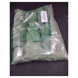 decorUhome Spring Throw Pillow Covers 18x18 Inch Set of 2, Soft Plush Faux Wool Forest Elf Solid Couch Pillow Covers, Accent Farmhouse Neutral Square Pillow Cases for Sofa Bed Living Room