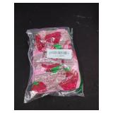 Dog Pajamas Soft Lightweight Dog Onesies Outfit Clothes for Small Medium Large Puppy Pjs for Pet Boys Girls Dogs Cats (M (Back: 12\",Chest: 16\", Neck:10.2\"), Strawberry)