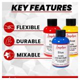 Angelus Acrylic Leather Paint, 4 oz, Burgundy