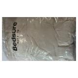 Bedsure Thick Heavy Warm Blankets for Winter, Soft Fleece Twin Blanket for Bed, GentleSoft Cozy Fluffy Thick Winter Christmas Cream Throws, Anti-Static 500Gsm Design, Twin XL, Cream, 66x90 Inch