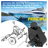 ATVMaster 16792A39 power steering pump Compatible with Mercruiser Sterndrive Alpha Bravo 4.3L 5.0L 5.7L 6.2L 7.4L V8 V6 GM Sierra 18-7508