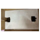 MALACASA 3 Tier Serving Trays for Party, Porcelain Serving Platters and Trays, 12 Inch Tiered Tray Stand, Fruit Tray, Trays for Serving Food, White Dessert Stand with Collapsible Sturdier Metal Rack