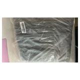 Gawerk Clear Acrylic Single Pocket, Plastic Hanging Wall Mount File Holder for Office Home (Black, 4 Pack)