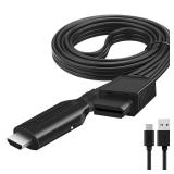 HDSUNWSTD Wii to HDMI 1M(3.2FT) Cable Converter,1080P/ 720P Wii HDMI Adapter Output Video Audio Wii HDMI Converter Supports All Wii Display Modes, NTSC .Compatible with Wii, Wii U, HDTV