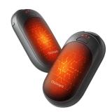 OCOOPA Magnetic Hand Warmers Rechargeable 2 Pack, Fast-Heat, UL Electric Portable Pocket Heater, Ultra-Thin Gloves, Hunting Accessories, Golf, Camping Gear, Women Purse Must Haves, Men Gifts, UT3 Lite