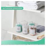 Bathroom Organizers and Storage,4 Pack Bathroom Accessories,Bathroom Decor,Home Decor,Bathroom Storage and Organization,Qtip Holder for Room Decor Aesthetic