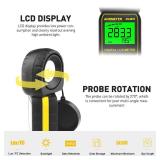 Digital Lux/Foot Candle Light Meter, AIOMEST Illuminance Lumen Tester 0.01~400,000 Lux, Handheld Luxometro AI-881D for LED Plant Grow Lighting, Luxmeter w/Data Logging & Rotatable Detector