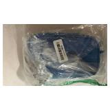 FYY Electronic Organizer, Travel Cable Organizer Bag Pouch Electronic Accessories Carry Case Portable Waterproof Double Layers Storage Bag for Cable, Cord, Charger, Phone, Earphone, Medium Size, Cyan