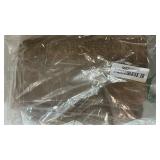 Homaxy Cloths Placemats for Dining Table Set of 6, Heat Resistant Washable Cotton Linen Blend Table Mats, Easy to Clean Place Mats for Indoor Outdoor Party Kitchen Decoration, 13\" x 19\", Flaxen