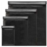 OFASIZEN Faraday Bags, Anti-Tracking Faraday Cage, Set of 4 Sizes for Laptops, Tablets, Phones and Car Keys, RFID Signal Blocker Pouch, Fireproof & Waterproof (Black)