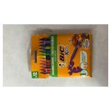 Bic Kids Plastidecor Crayons Colour Hard Long-lasting Sharpenable Vivid Assorted Ref 829770 [Pack of 12]