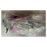 AGPTEK Electric Air Balloon Pump, 110V 600W Rose Red Portable Dual Nozzle Inflator/Blower for Party Decoration