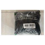 Atizon Elegant Ruched Bodycon Evening Dresses for Women Cocktail Party Formal Maxi Mermaid Dress Black, Small