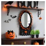 Der Rose Fake Plants 4 Packs Artificial Plants Small Faux Plants Black Bathroom Accessories for Halloween Bathroom Home Kitchen Coffee Table Office Desk Decor Indoor