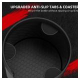 DYLEN Car Cup Holder Expander, Cup Holder Extender Adapter for Car with Expandable Insert, Compatible with Yeti 20/26/30oz, Hydroflask 32/40oz, Large Water Bottles in 3.0\"-4.1\"