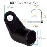 Bike Trailer Hitch Coupler for Instep and Schwinn Bike Trailer,Connector Parts for Bike Coupler for Kids/Dog,Replacement Bicycle Trailer Attachment for Baby/Pet Bike Trailers