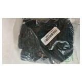 Tankaneo Womens Long Sleeve Henley Shirts Oversized Round Neck Sweatshirts Fall Tunic Tops Casual Loose Fit Tops Black, Size XL