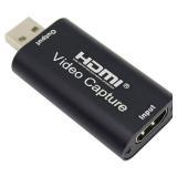 4K Video Capture Card, HDMI to USB Capture Card 1080P for Streaming, Recording, Gaming, Compatible with Nintendo Switch, PS5, Xbox