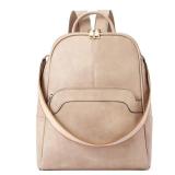 CLUCI Small Backpack for Women, Womens Backpack PU Backpack Purse for Women Leather Convertible Travel Backpack Shoulder Bags