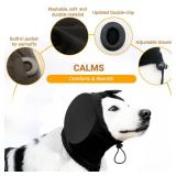 Dog Noise Cancelling Ear Muffs, Comfortable Ear Protection for Dogs, Noise Canceling Headphones for Fireworks and Loud Sounds, Adjustable Dog Ear Plugs and Muffs (Medium)