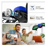 Swifsen Drones for Kids with Camera,Rc Drone Indoor Small Helicopter,Birthday Gifts for Boys and Girls Beginners Friendly,Mini Quadcopter Toy With 2 Batteries,Propeller Protect,Altitude Hold