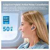 EarFun Air Pro 4 Adaptive Hybrid Noise Canceling Wireless Earbuds, Qualcomm Snapdragon Sound, aptXâ¢ Lossless, 6 Mics AI CVC 8.0 Call, LDAC Hi-Res Audio, 52H Playtime, Bluetooth 5.4, in-Ear Detect