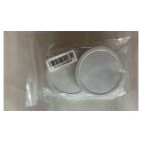 The Kombucha Company - 3-Pack White Metal Lids for 1 Gallon & 1/2 Gallon Wide Mouth Glass Jars â 110mm (4.33\") Fit â Food-Grade, Leak-Resistant Caps (Jars Not Included)