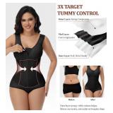 SHAPSHE Fajas Moldeadoras de Cintura y Abdomen Postparto Postpartum Bbl Post Surgey Stage 1 2 3 Faja High Compression Garment Full Body Tummy Control Hourglass Waist Shapewear with Built in Bra