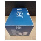 Delling Ramekins with Handle, 6 PACK Soup Bowls for French Onion Soup, Pot Pie, Lava Cakes, Creme Brulee, 12 Oz Porcelain Souffle Dish for Baking, White