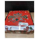 Christmas Wreath with Lights 24 Inch Real Touch Pine Wreath with Red Berries/Pine Cone Prelit Christmas Wreaths for Front Door Outdoor Christmas Decorations Winter Wreath for Windows Indoor Holiday