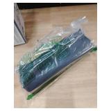 Iron-Hold Contractor Trash Bags - 45 Gallon, 18 Bags, Wing Tie Closure, 3 MIL Thick, Gusseted Bottom, Black - Heavy Duty Industrial Strength Garbage Bags