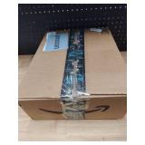 Amaoasis 9 Feet Pre-Lit Christmas Garland, Mixed Pine Decorated with Frosted Berries, Pinecones, 50 LED with Timer, Battery Operated, for Mantle Staircase Indoor and Outdoor