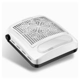 Kylara Nail Dust Collector,100W/4500RPM with Adjustable Vacuum Fan Dust Collector for Beginner DIY with Reusable Filter,Powerful Dust Suction Machine for Acrylic Nail Polishing Home/Salon