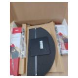 Evans Soundoff Drum Mute Pads - Full Box Pad Set - Mutes Pack - 3 Cymbals, 4 Tom/Snare, & 1 Bass - Great for Silencing Acoustic Kits to Practice - Rock - 8-Pack