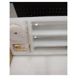 Gold Hurricane Candle Holders, Taper Glass Cover Candlestick, Tall Brass Candle Stick Decor for Table, Centerpiece, Wedding, Dinning, Party on Indoor and Outdoor, Set of 3