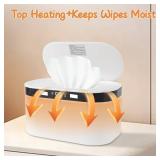 Baby Wipe Warmer, Wet Wipe Warmer 5 Modes of Temperature Heating Control Dual Heat for Baby