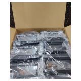 VOLISUN Solar Post Cap Lights Outdoor 6Pack, Black Fence Cap Lights Solar Powered Fits 4x4 6x6 Wooden/4x4 5x5 Vinyl Post, Firefly filaments Lighting for Garden/Patio/Porch,with Warm White