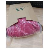 AmÃ©lie Home Chunky Knit Throw Blanket, Reversible Soft Chenille Breathable Cable Knitted Blanket for Couch and Sofa, Farmhouse Decorative Throw for Chair, 50\"x60\", Christmas Red