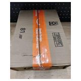 Criusia Christmas Gift Wrapping Paper Organizer Storage, Durable Underbed Storage Container Fits 24 Rolls, with Removable Dividers and Pockets for Ribbon, Ornaments, Holiday Accessories, Grey