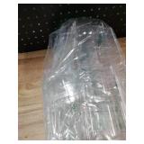 IVYHOME Chilled Condiment Server, Taco Bar Serving Set, Versatile Ice Containers, with 5 Lidded Containers and Detachable Ice Storage Layer, 2 Hanging Cups for Storing Tong and Forks