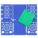 BoxLegend Shirt Folder Board Tshirt Clothes Folder Folding Board Durable Laundry Sorter Helper Liner, Blue