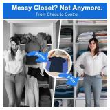 BoxLegend Shirt Folder Board Tshirt Clothes Folder Folding Board Durable Laundry Sorter Helper Liner, Blue