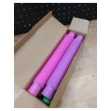 Nutty Toys Pop Tubes - Large 8-Pack Sensory Toys - Creative STEM Learning for Kids & Toddlers - Connect & Pop! Top ADHD Autism Fidget 2026, Best Boy & Girl Valentines Day and Easter Basket Gifts Idea