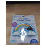 Learning Resources Rainbow Visual Timer - Time Management for Children, Audio and Visual Alarms, Schedule for Kids, Social Emotional Learning Skills, Countdown for Teachers, Classroom Must Haves