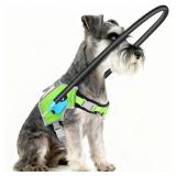 LetPetRun Halo Harness for Blind Dogs,Adjustable Safety Halo with Reflective Straps,Confidence Support Collar for Visually Impaired Pets,Blind Dog Navigation Aid(S)