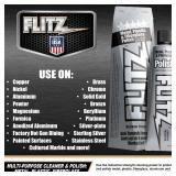 Flitz Multi-Purpose Metal Polish Paste - 5.29oz Tube of USA-Made Chrome Polish - Works on Stainless Steel, Aluminum, Plastic, Jewelry and Cars - Non-Abrasive Cleaner & Rust Remover (1 Pack)