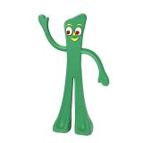 Multipet Gumby Latex Dog Toy - Squeaky Toy for All Dogs - Easy-to-Clean Dog Squeaky Toys - for Cuddling, Chewing & Playing - Cute Pet Toy (9\", Green)