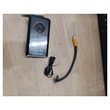 NUSTE Tire Inflator Portable Air Compressor - 150PSI Electric Bike Pump, Auto Shut Off & Digital Pressure Gauge, Cordless Air Pump for Car Tires, Motorcycles, Balls with LED Light